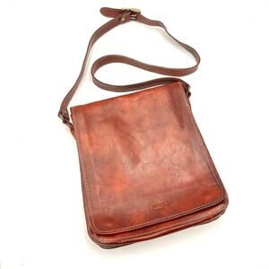 iNOBILI - Firenze - unisex crossbody messenger bag Vera Pele - Made in Italy